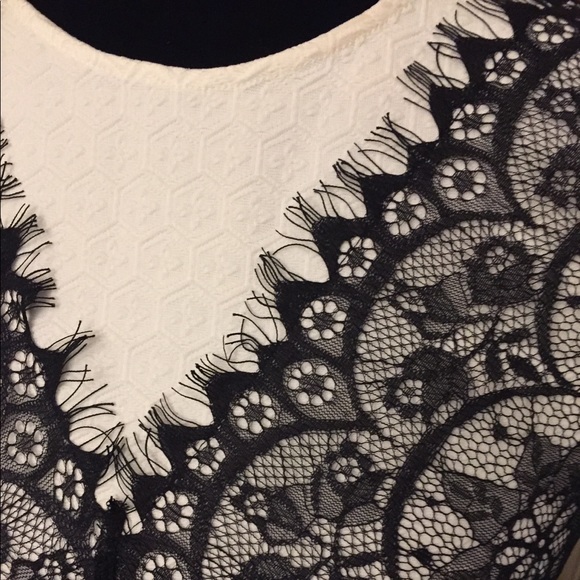 Francesca’s whit and black dress - Picture 2 of 5